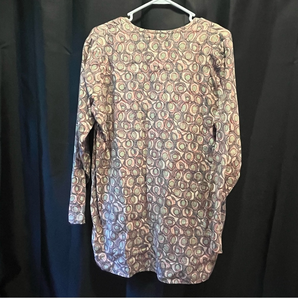 {FLAX} Linen Patterned Top - Picture 3 of 7
